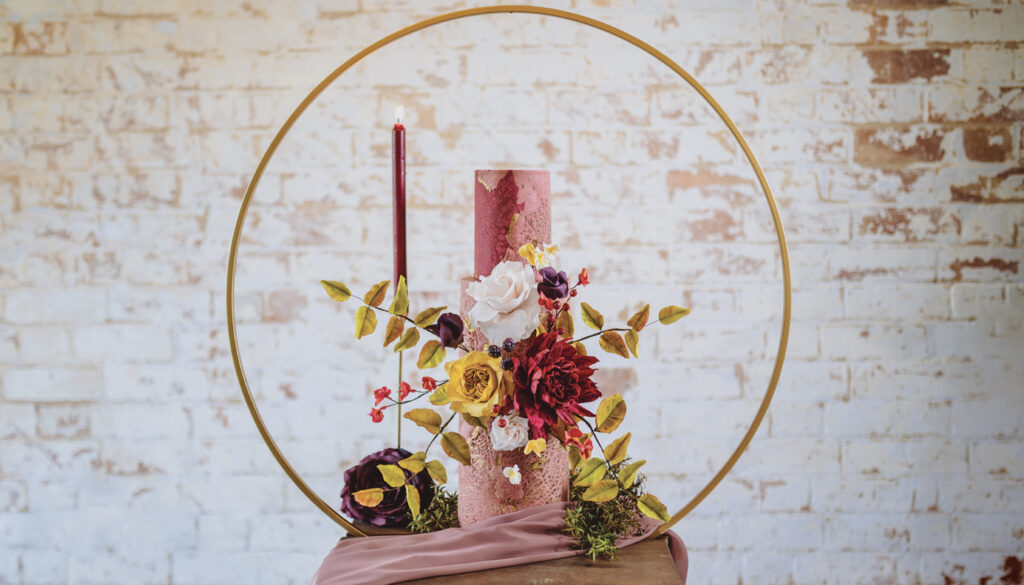 Gâteau de mariage par The Whimsical Cakery