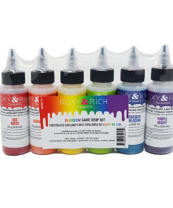 Ensemble Coulis chocolatés pour desserts (Cake drip)